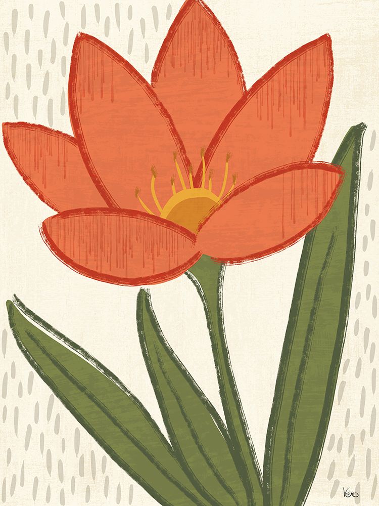 Bold Petals V art print by Veronique Charron for $57.95 CAD