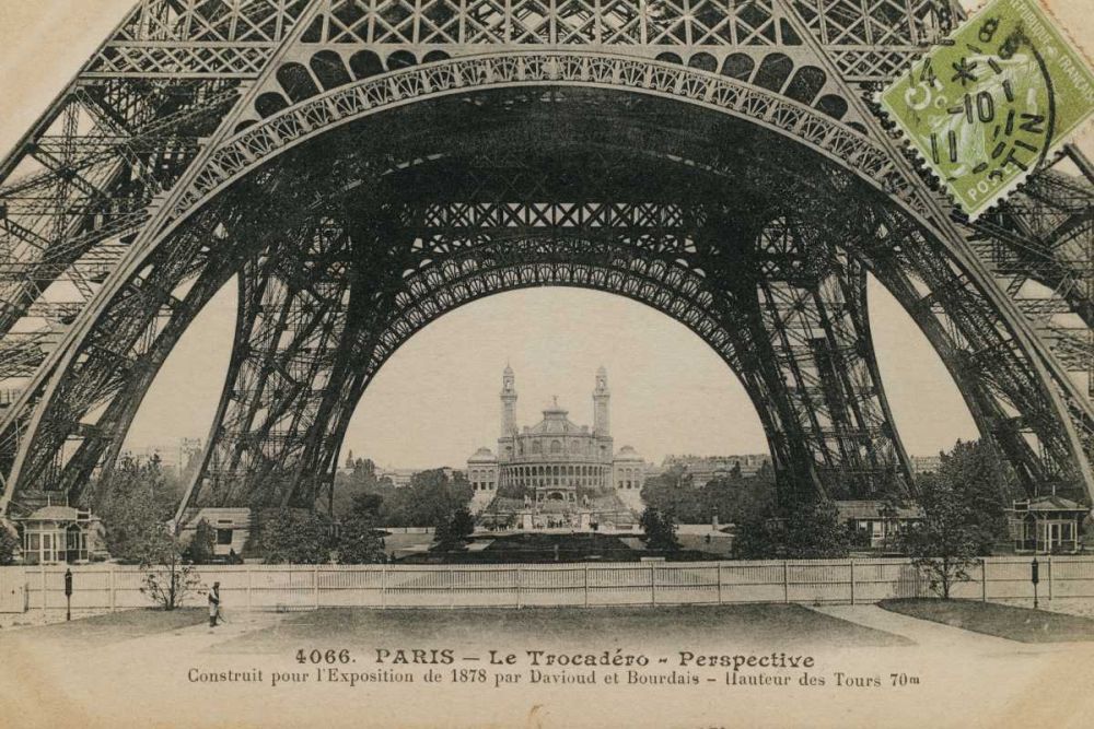 Le Base de la Tour Eiffel art print by Wild Apple Portfolio for $57.95 CAD