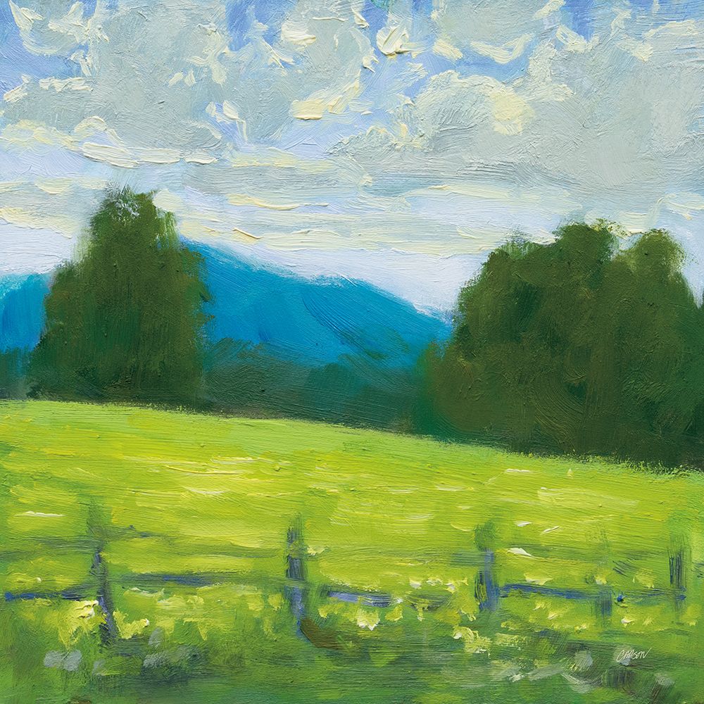 Summer in the Mountains art print by Carson Overstreet for $57.95 CAD