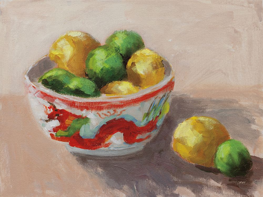 Citrus in Dragon Bowl art print by Carson Overstreet for $57.95 CAD