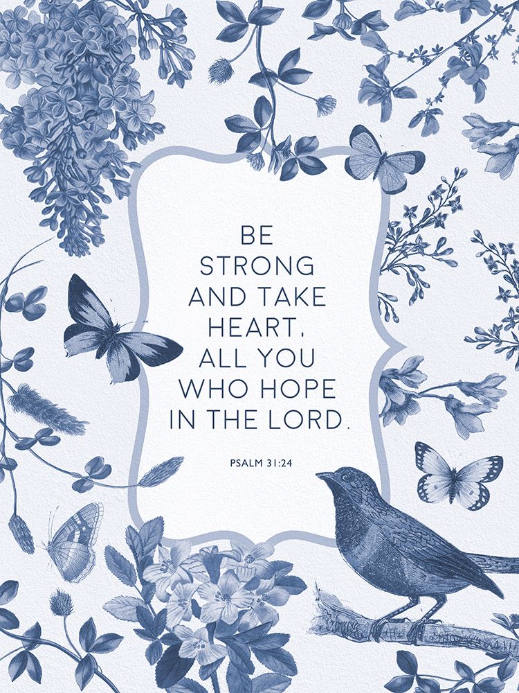 Victorian Garden Bright Bible Quote X art print by Wild Apple Portfolio for $57.95 CAD