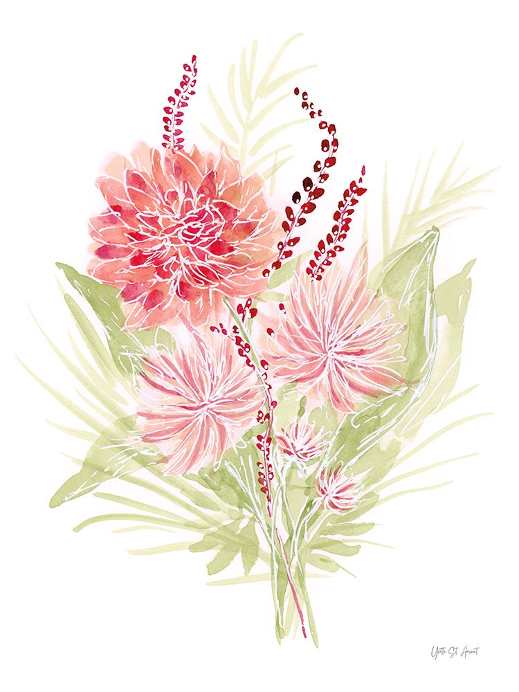 Spring Bouquet II art print by Yvette St. Amant for $57.95 CAD