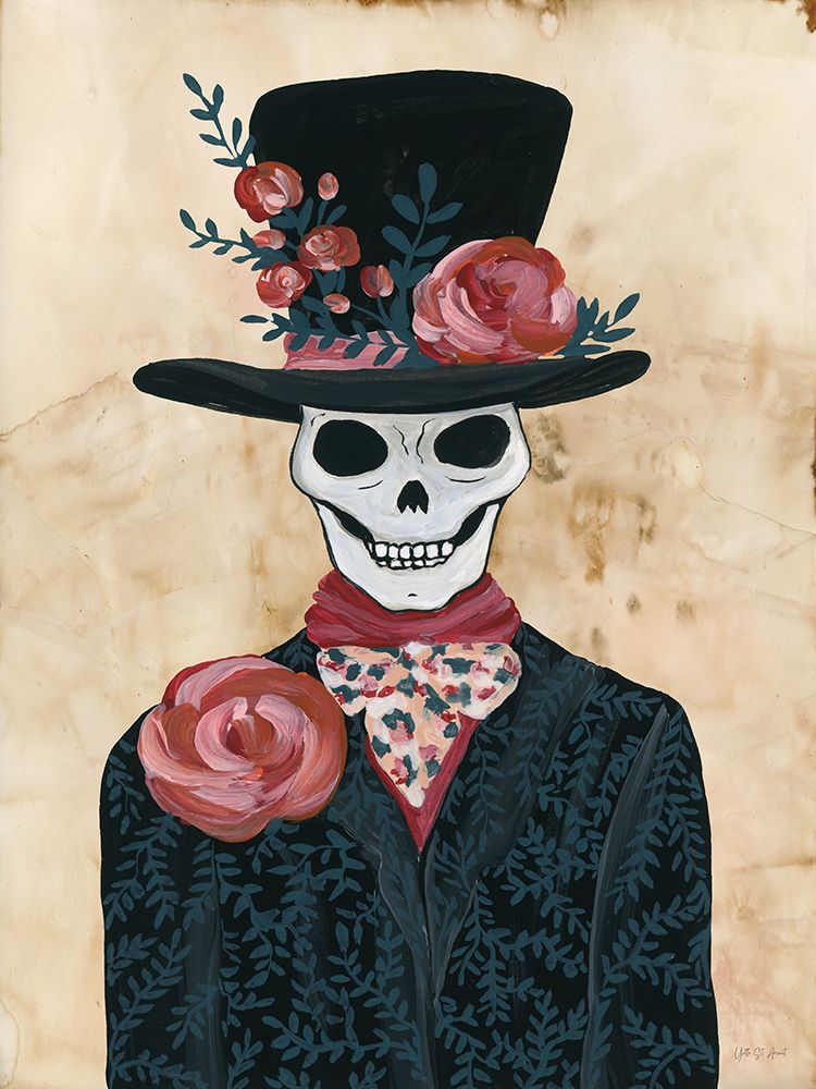Skeletal Lover I art print by Yvette St. Amant for $57.95 CAD