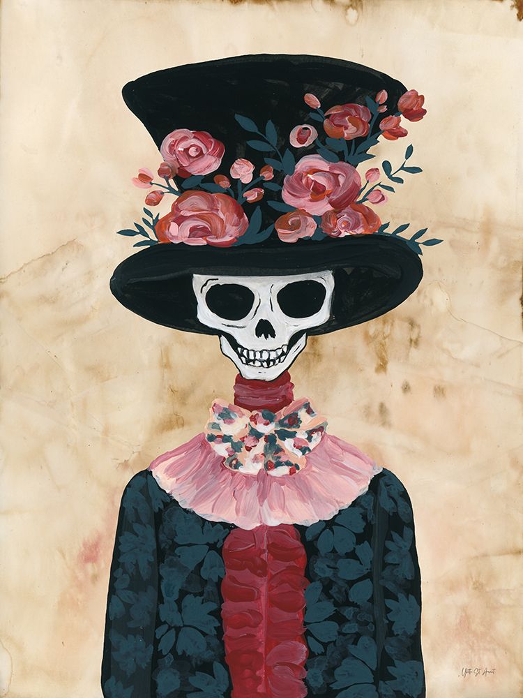 Skeletal Lover II art print by Yvette St. Amant for $57.95 CAD