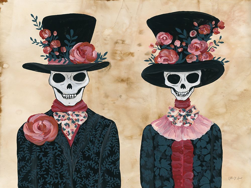 Skeletal Lovers III art print by Yvette St. Amant for $57.95 CAD