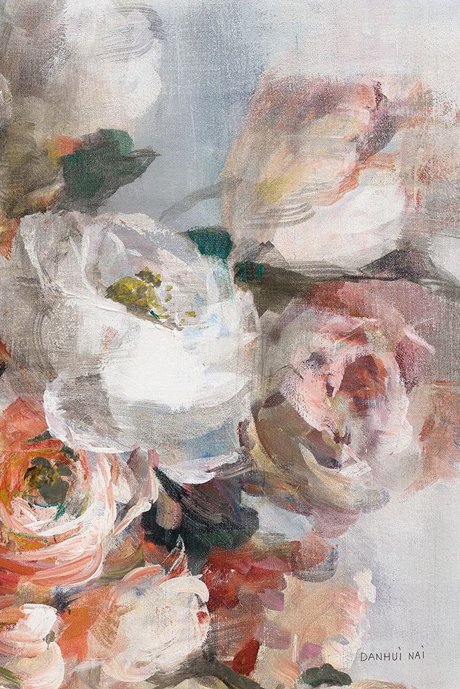 Fall Bouquet on White Panel I art print by Danhui Nai for $57.95 CAD