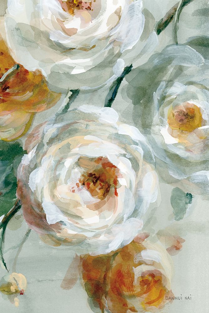 Fall Blossoms Panel IV art print by Danhui Nai for $57.95 CAD