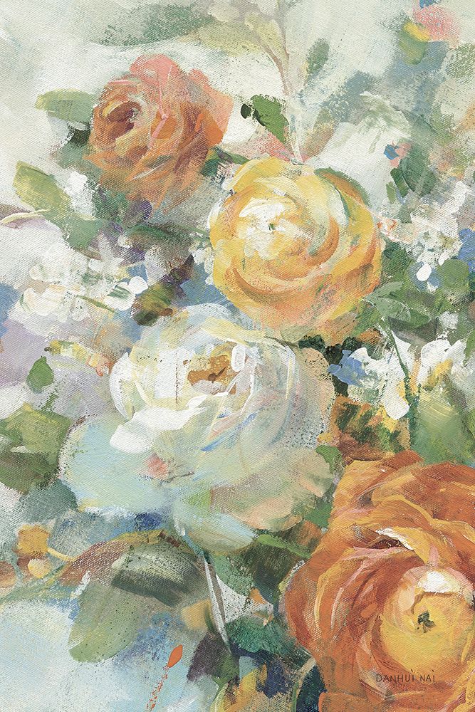 Blooming Splendor I Panel I art print by Danhui Nai for $57.95 CAD