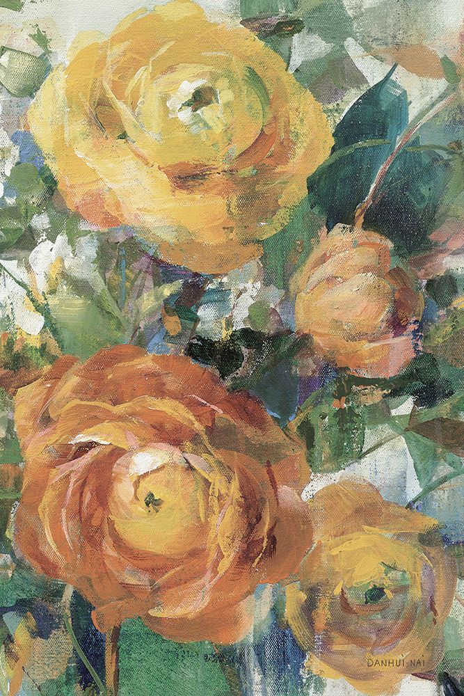 Blooming Splendor I Panel II art print by Danhui Nai for $57.95 CAD