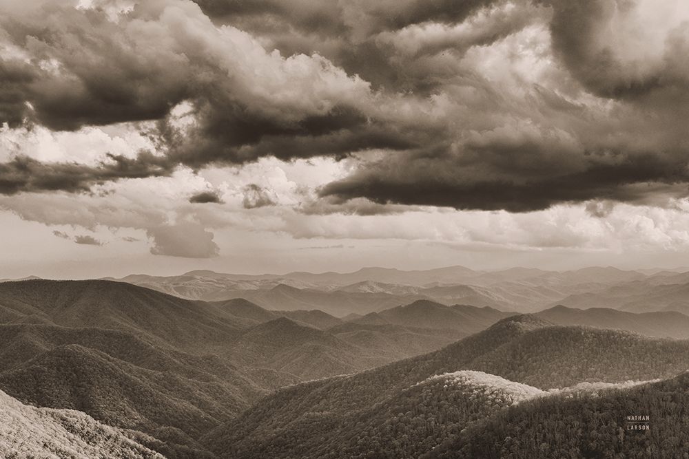 Blue Ridge Mountains I art print by Nathan Larson for $57.95 CAD
