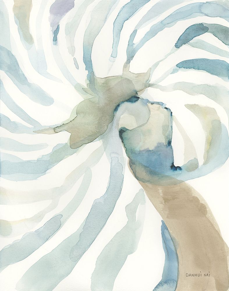 Timeless Nautilus art print by Danhui Nai for $57.95 CAD