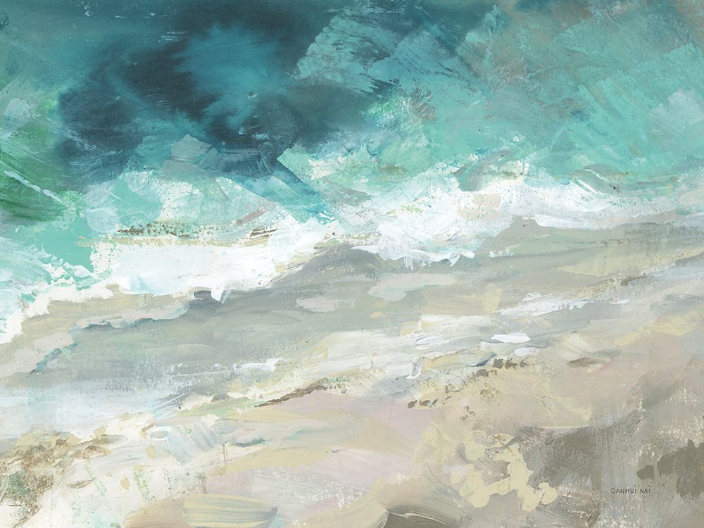 Aerial Sea View art print by Danhui Nai for $57.95 CAD