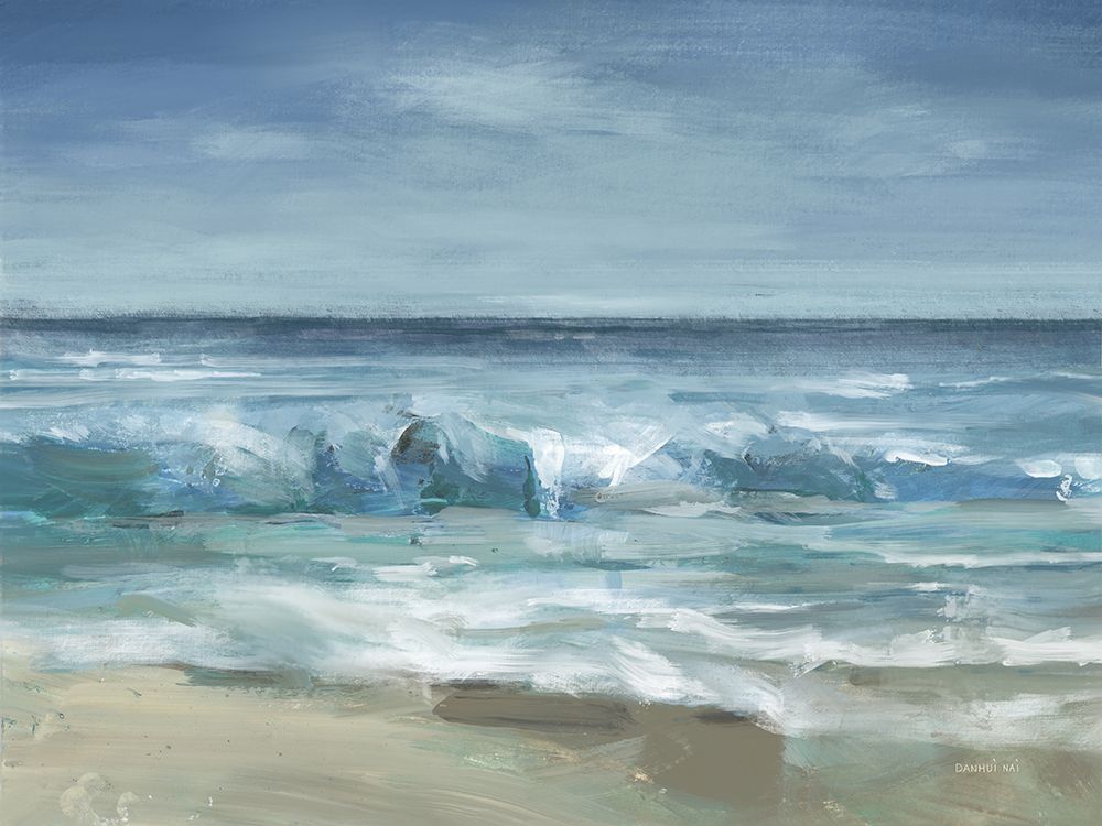 Seascape Wave art print by Danhui Nai for $57.95 CAD