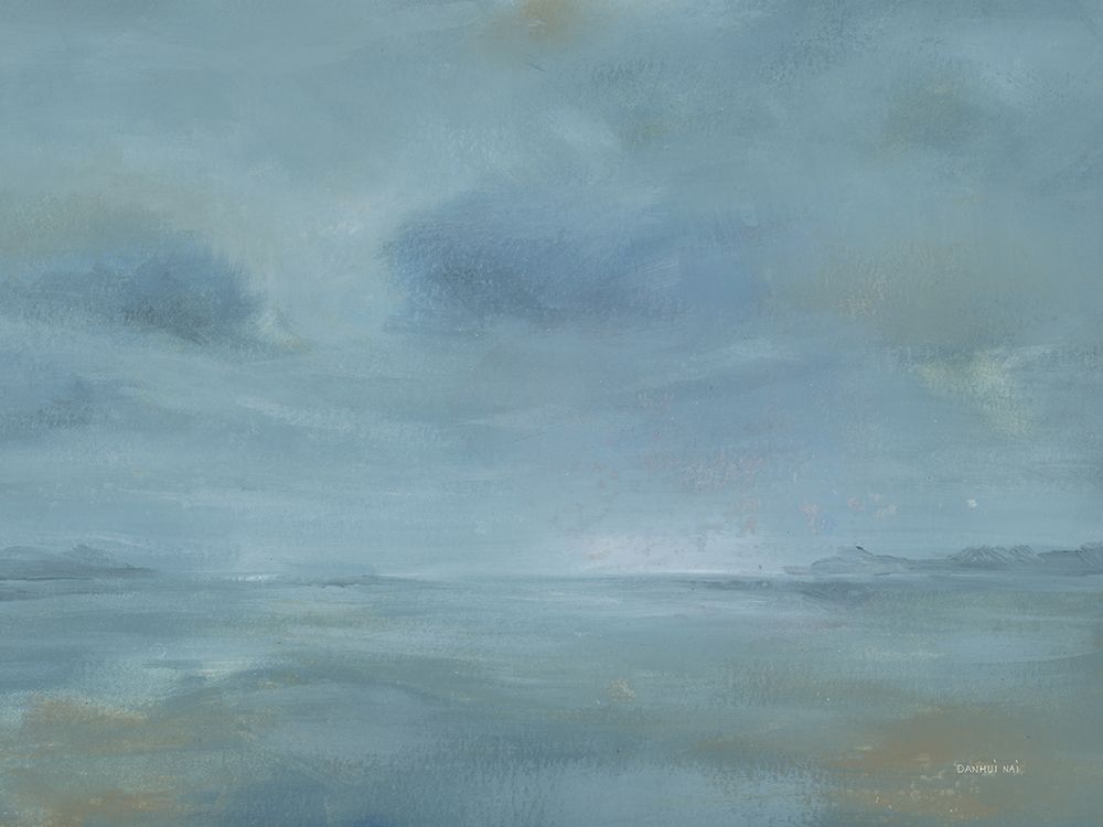 Cloudy Seascape art print by Danhui Nai for $57.95 CAD