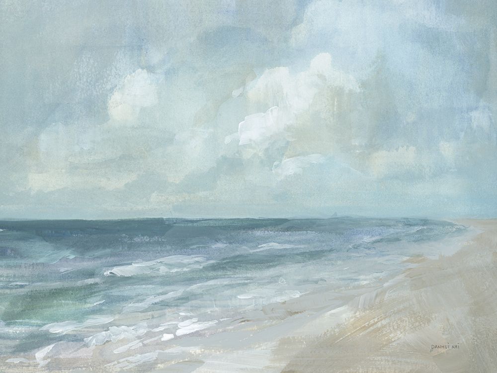 Calm Beach art print by Danhui Nai for $57.95 CAD