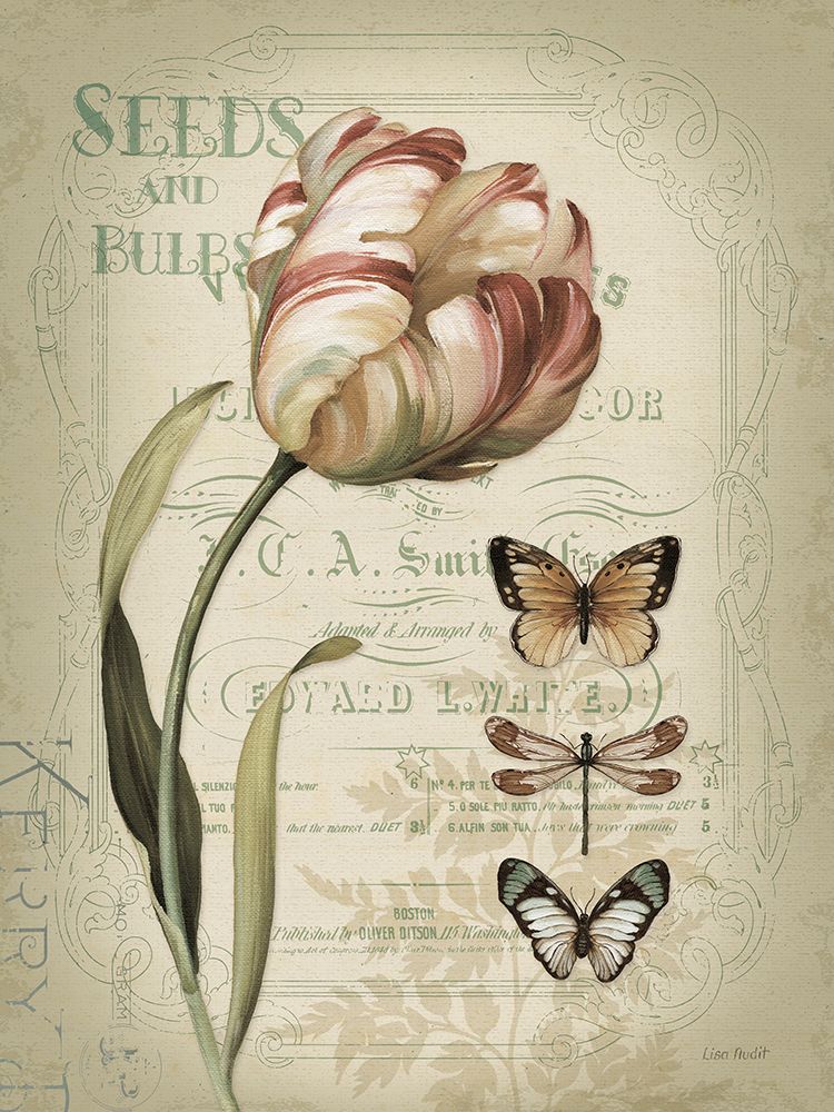 Mothers Treasure IV Vintage art print by Lisa Audit for $57.95 CAD