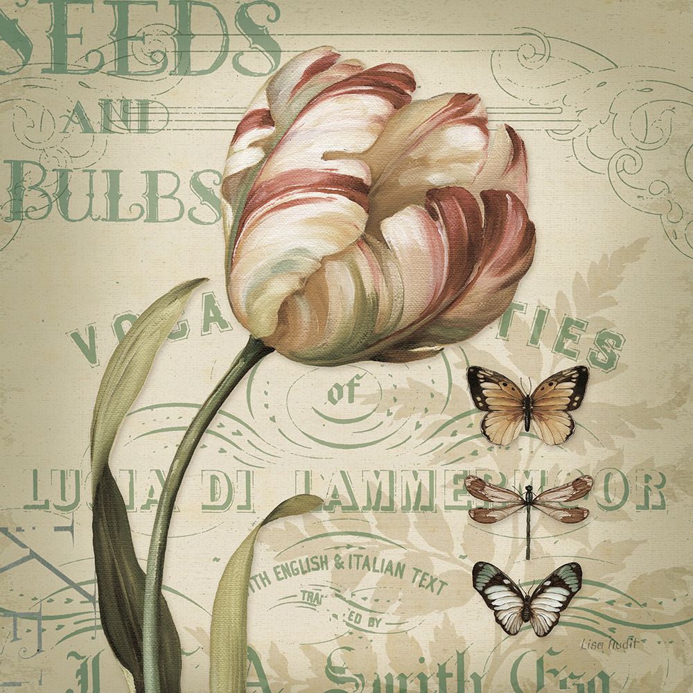 Mothers Treasure IV Vintage Square art print by Lisa Audit for $57.95 CAD