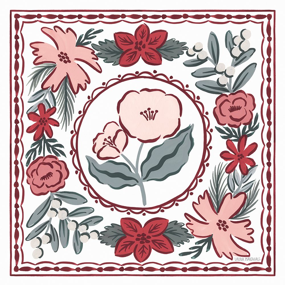 Christmas Reverie II art print by Laura Marshall for $57.95 CAD