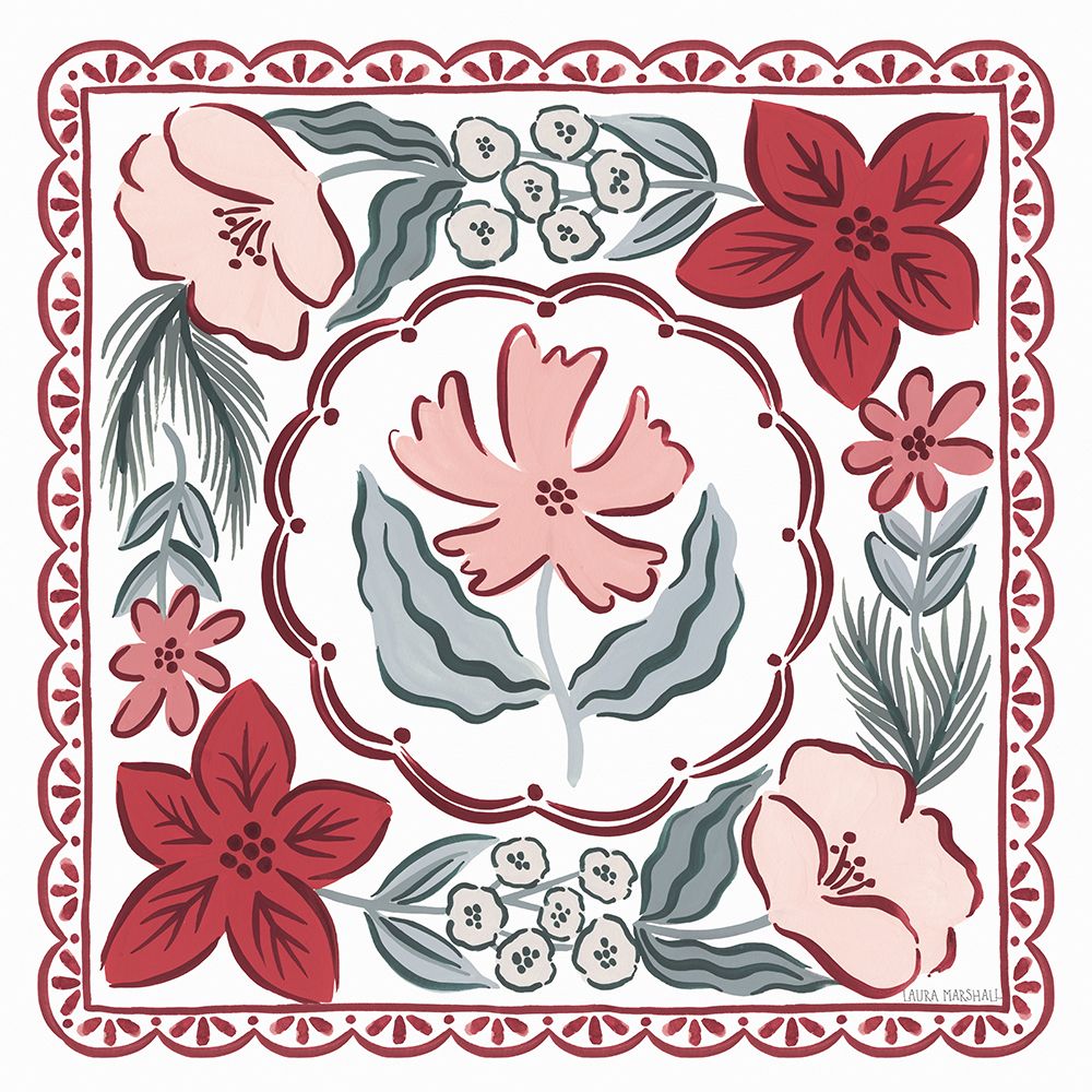 Christmas Reverie IV art print by Laura Marshall for $57.95 CAD