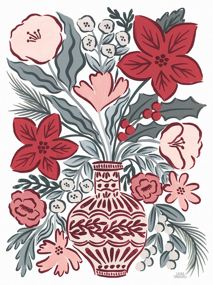 Christmas Reverie VIII art print by Laura Marshall for $57.95 CAD