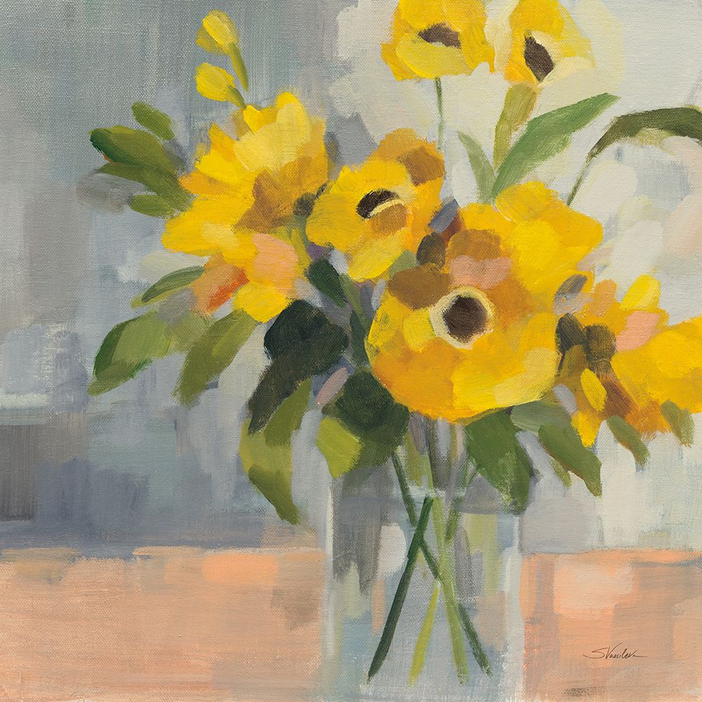 Sunny Floral II art print by Silvia Vassileva for $57.95 CAD