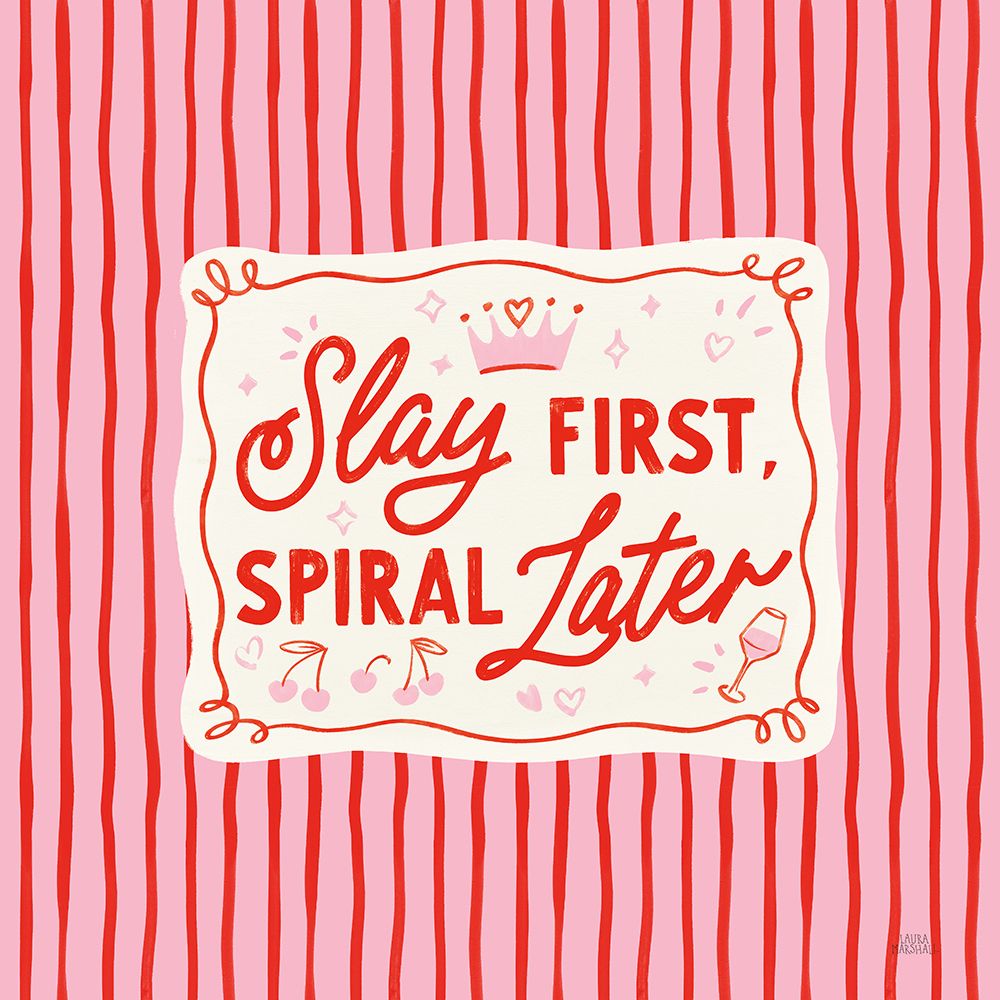 Girly Pop I art print by Laura Marshall for $57.95 CAD