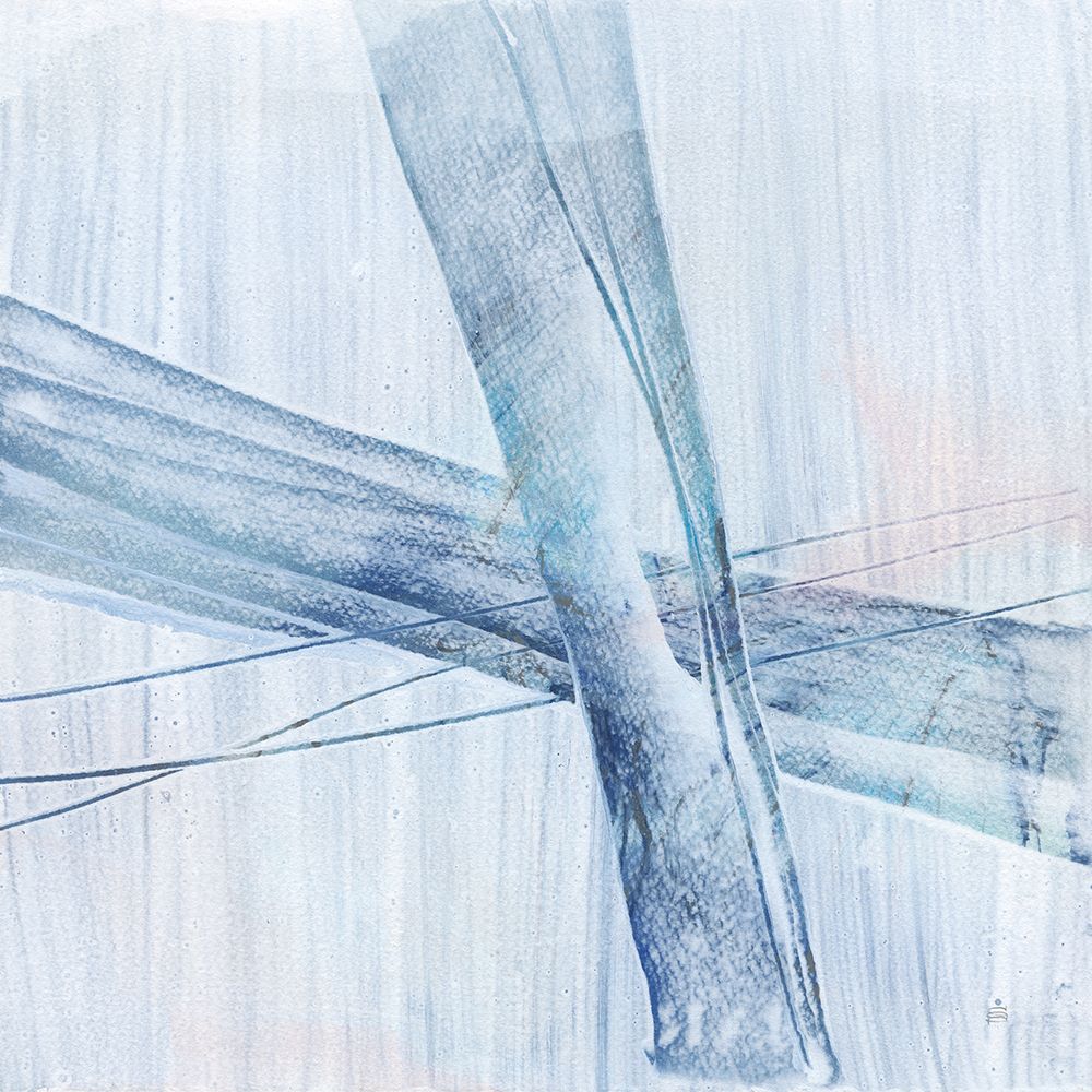 Scraped Blue II art print by Chris Paschke for $57.95 CAD
