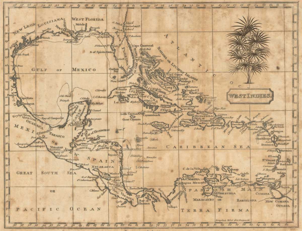 Caribbean 1806 art print by Andrew Arrowsmith for $57.95 CAD