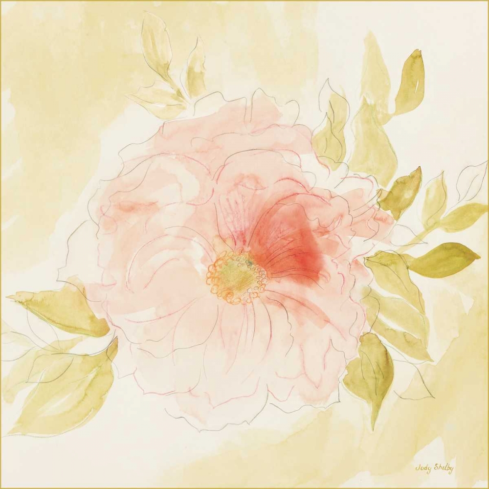 Stardust Peony art print by Judy Shelby for $57.95 CAD