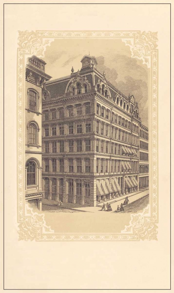 Broadway and Cedar art print by Old New York for $57.95 CAD