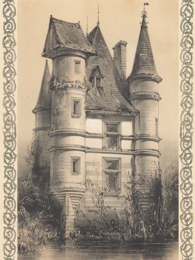Bordeaux Chateau I art print by Louis Fermin Cassas for $57.95 CAD
