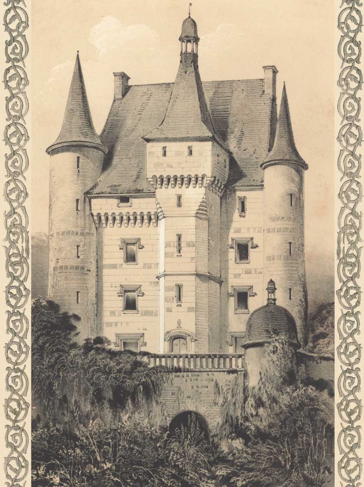 Bordeaux Chateau III art print by Louis Fermin Cassas for $57.95 CAD