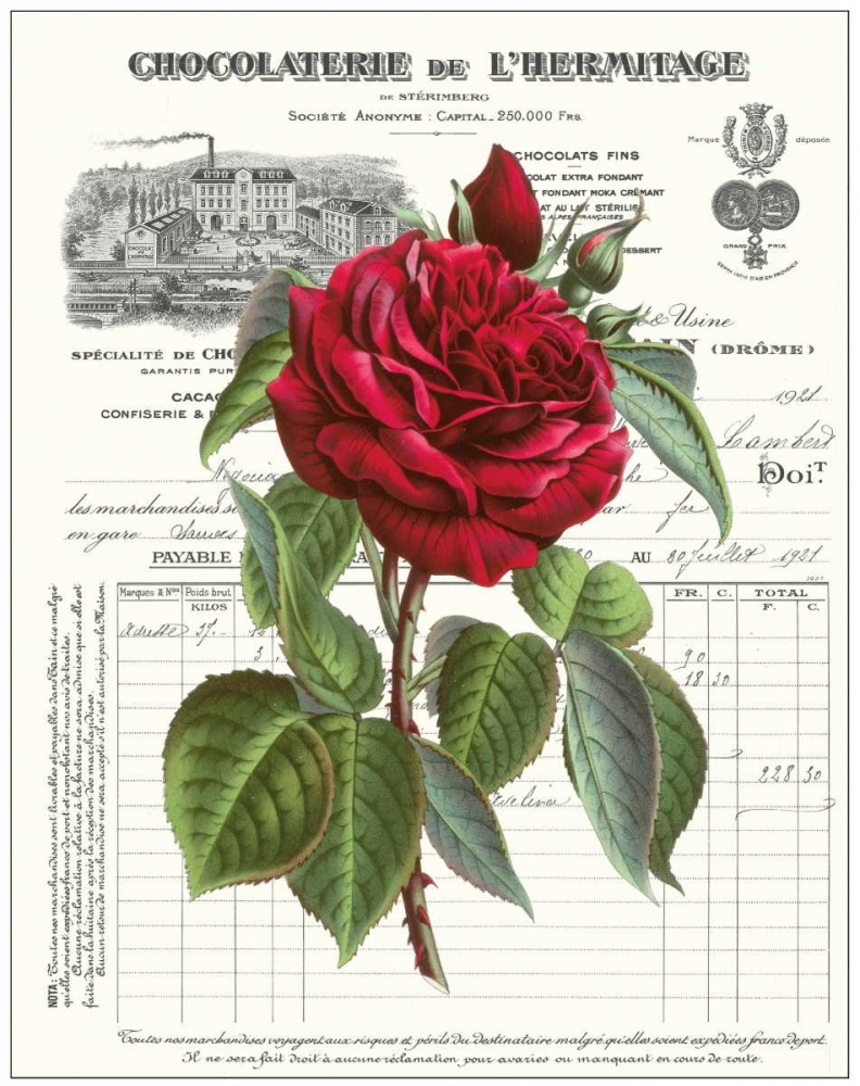 Heirloom Roses A art print by Sarah E Chilton for $57.95 CAD