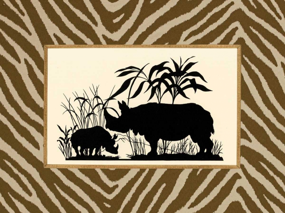 Serengeti Silhouette II art print by Sarah E Chilton for $57.95 CAD