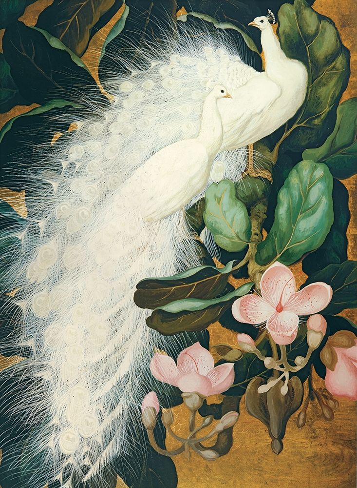 White Peacocks art print by Jessie Botke for $57.95 CAD