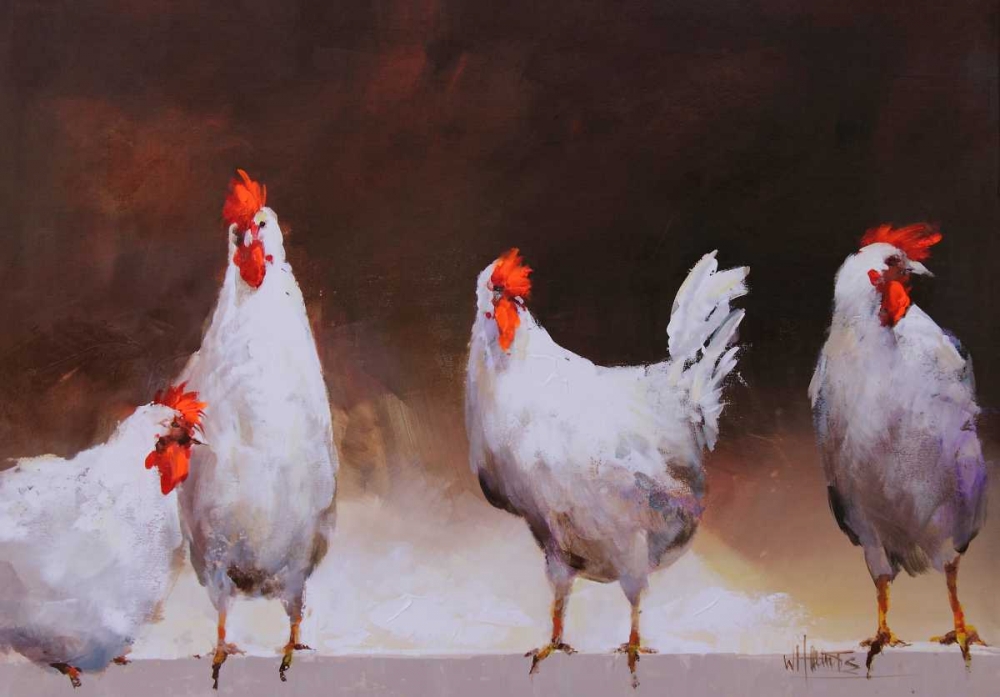 Chicken I art print by Willem Haenraets for $57.95 CAD