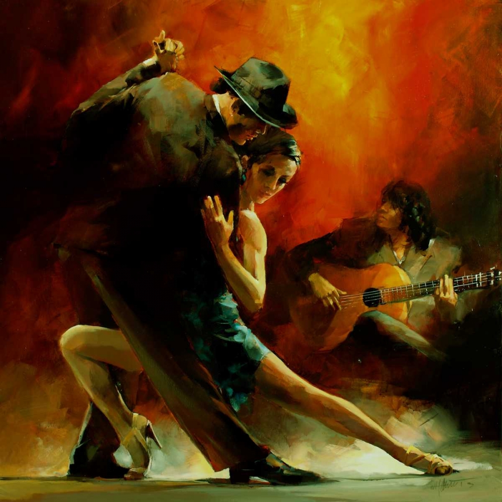 Tango Argentino III art print by Willem Haenraets for $57.95 CAD