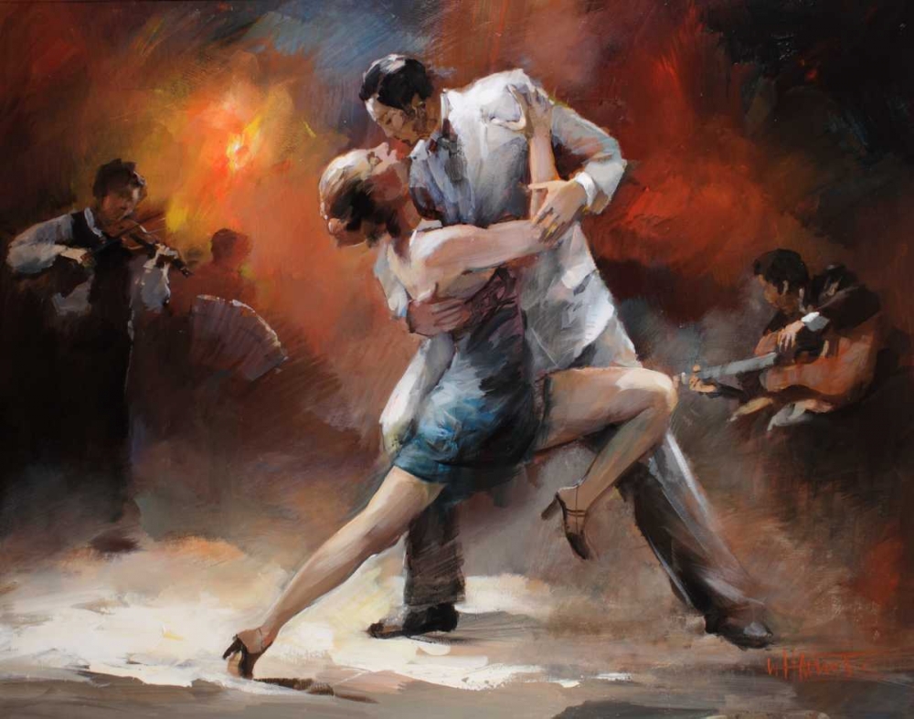 Tango Argentino IV art print by Willem Haenraets for $57.95 CAD