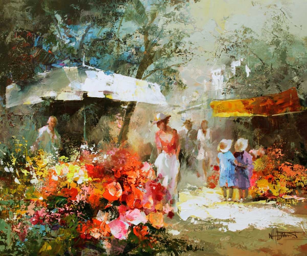 Market Place II art print by Willem Haenraets for $57.95 CAD