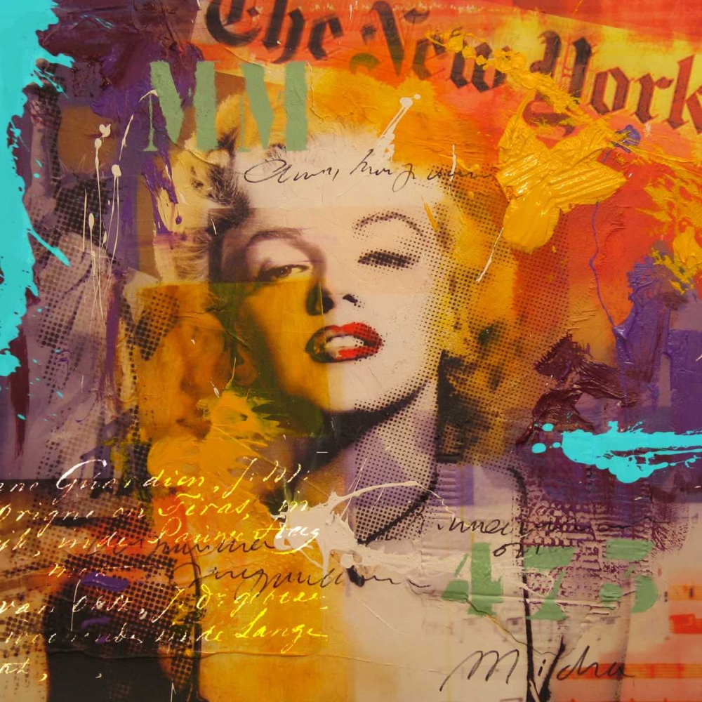 Marilyn III art print by Micha Baker for $57.95 CAD