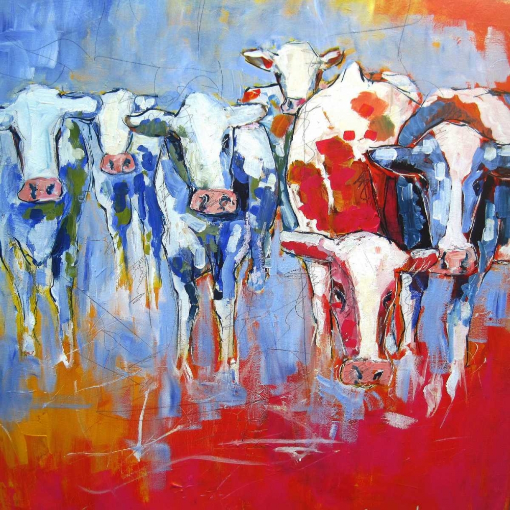 Cows art print by Luc for $57.95 CAD