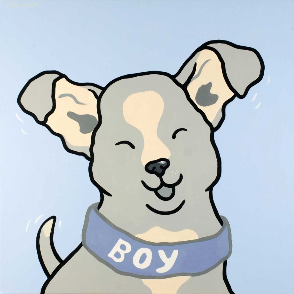 Dog Boy art print by van Steveninck Shunyam for $57.95 CAD