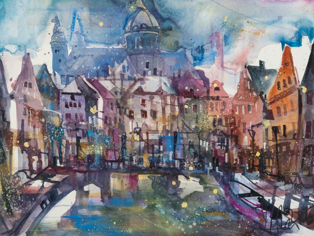 Amsterdam art print by Andreas Mattern for $57.95 CAD