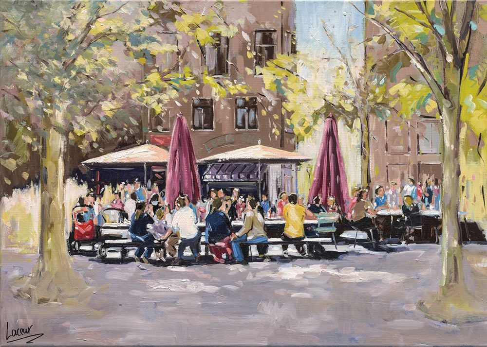 Market time II art print by Nicole Laceur for $57.95 CAD