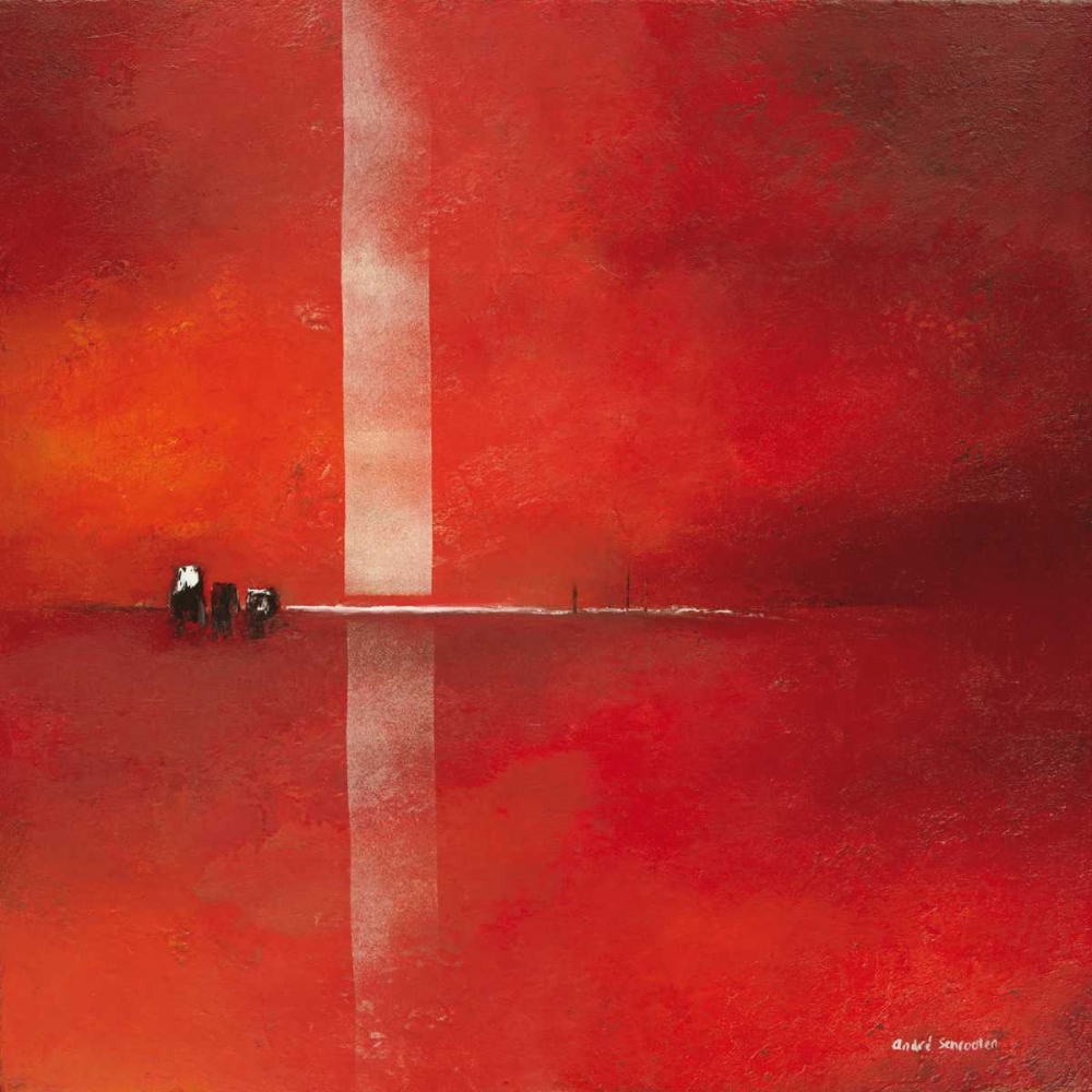 Deep red II art print by Andre Schrooten for $57.95 CAD