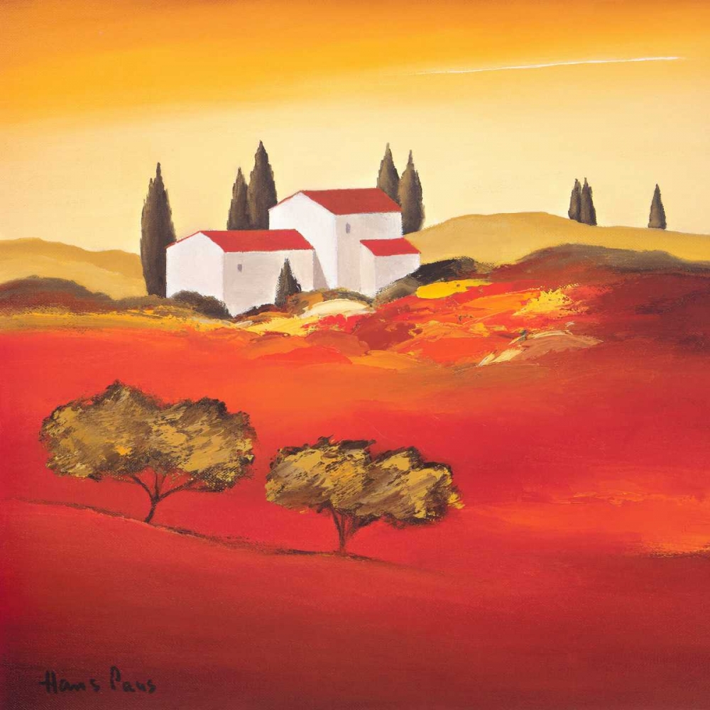 Tuscan red VI art print by Hans Paus for $57.95 CAD