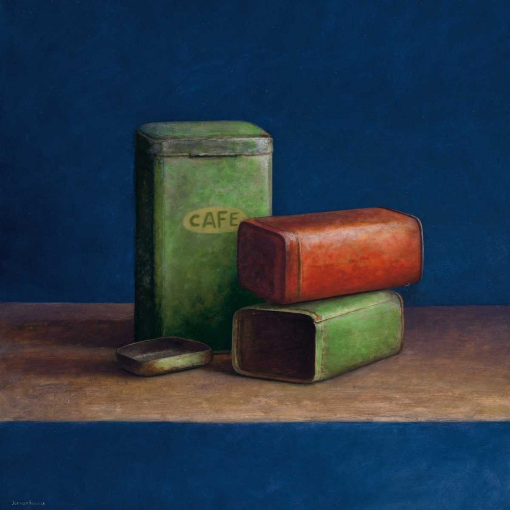 Tin boxes II art print by Jos van Riswick for $57.95 CAD