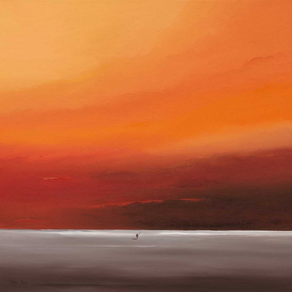 Attractive red I art print by Hans Paus for $57.95 CAD