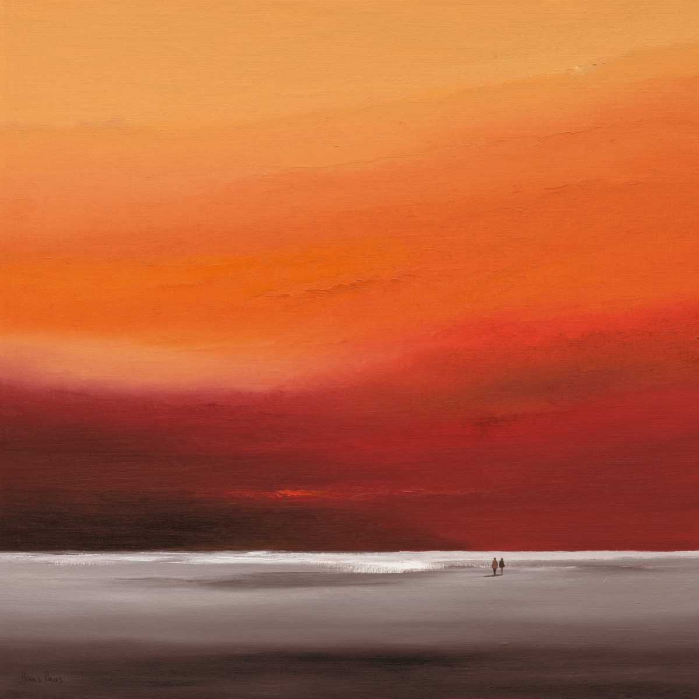 Attractive red II art print by Hans Paus for $57.95 CAD