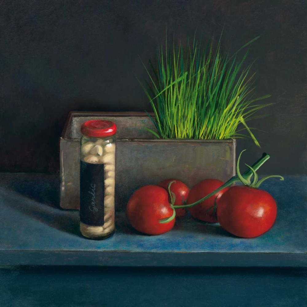 Still Live with Tomato art print by Jos van Riswick for $57.95 CAD